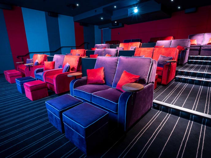 Sofas and armchairs for Hoyts Cronulla cinema