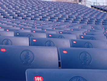 Seats at Centennial Olympic Stadium Atlanta